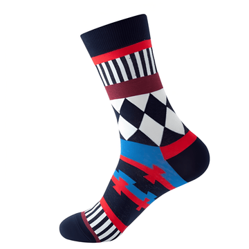 Geometric Pop Pattern Socks