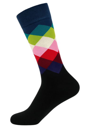 Shades of Spade Knit Socks