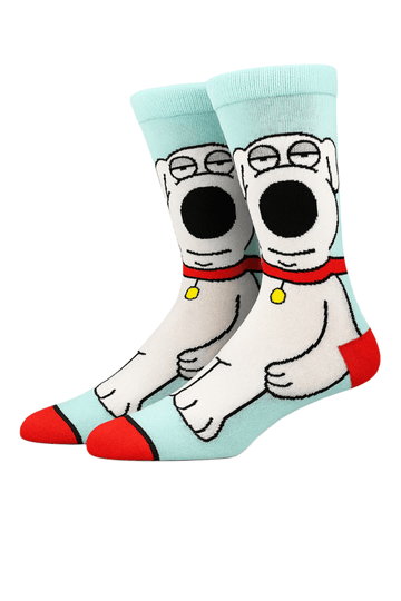 Brian Griffin Knit Socks - Family Guy Socks