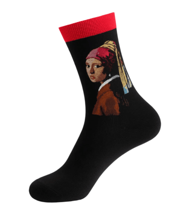 Girl with Pearl Earring Socks