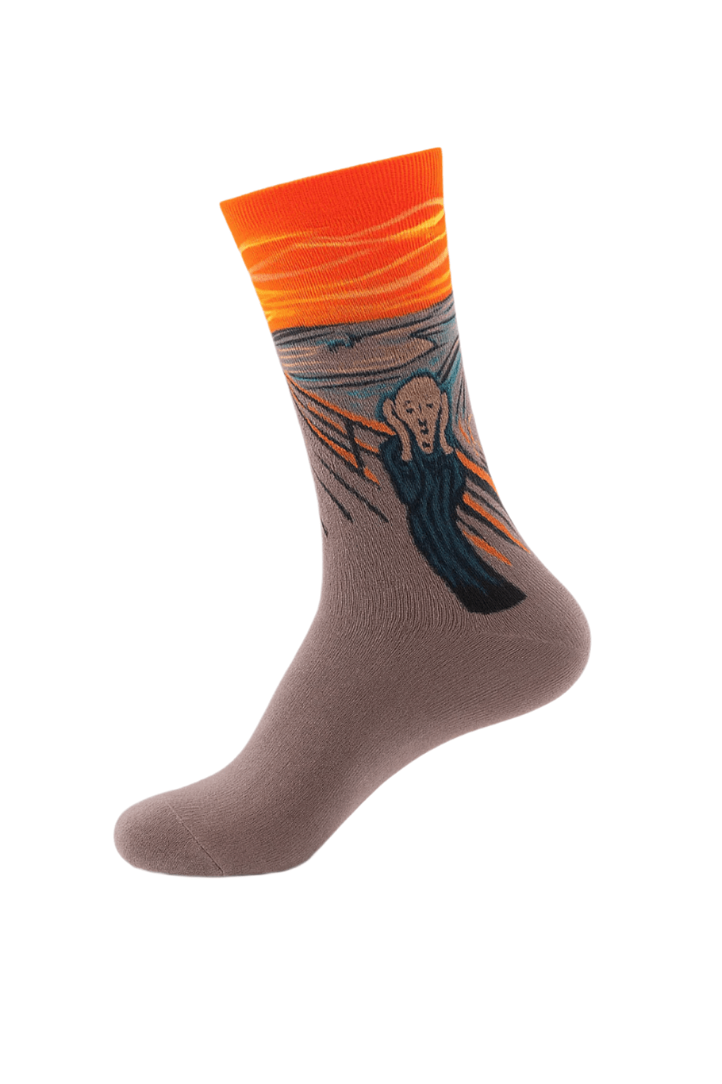 The Scream Socks | Designer Knitted Socks | Unisex | Size 41-46 | Sokkussu