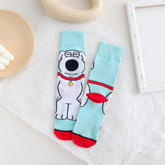 Brian Griffin Knit Socks