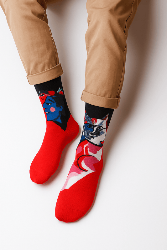 I and the Village inspired Socks