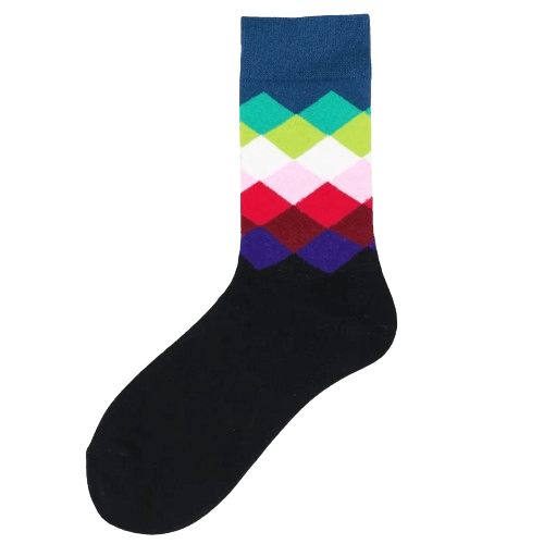 Shades of Spade Knit Socks