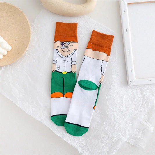 Peter Griffin Knit Socks