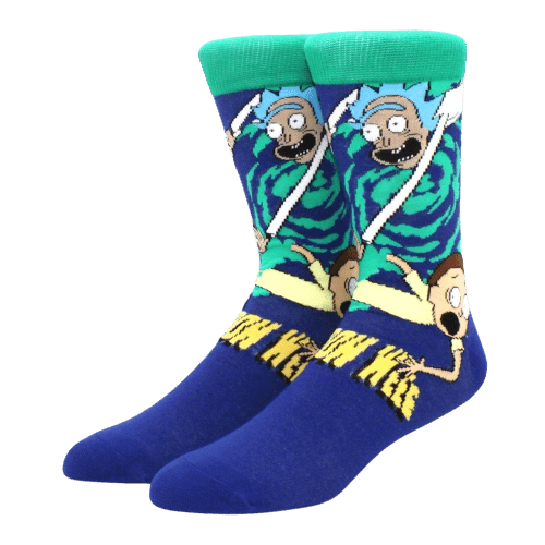 Rick and Morty Designer Socks