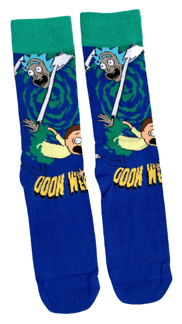 Rick and Morty Designer Socks