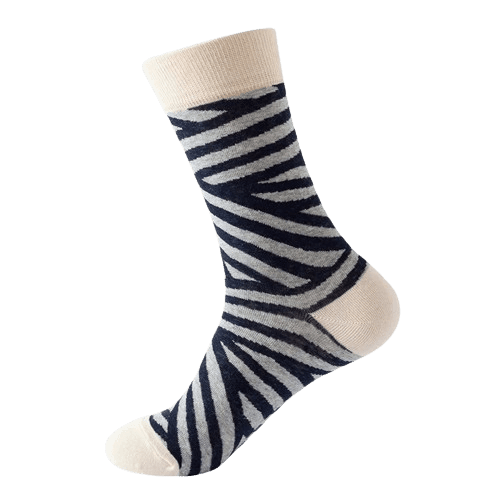 Zebra Pattern Socks