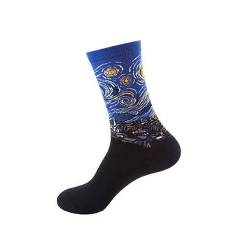 Starry Night Socks - van Gogh socks Collection