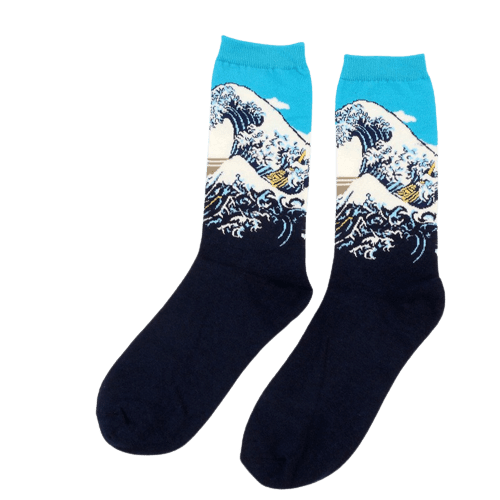 Ocean Wave Socks