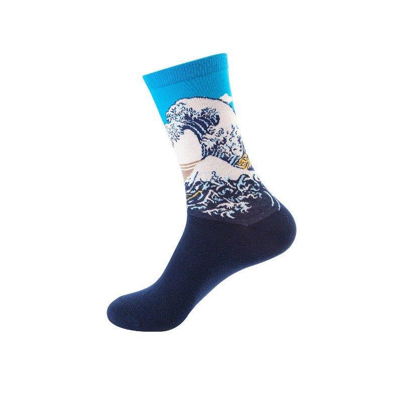 Ocean Wave Socks