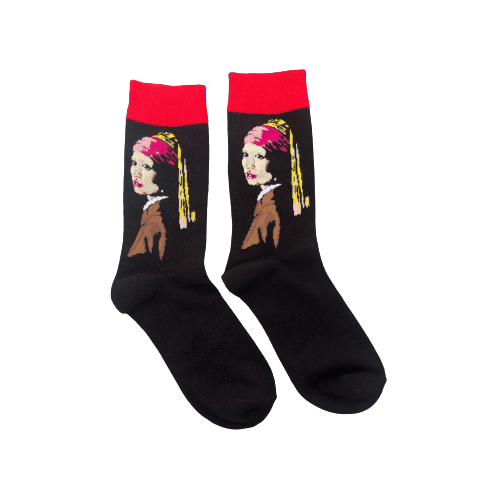 Girl with Pearl Earring Socks